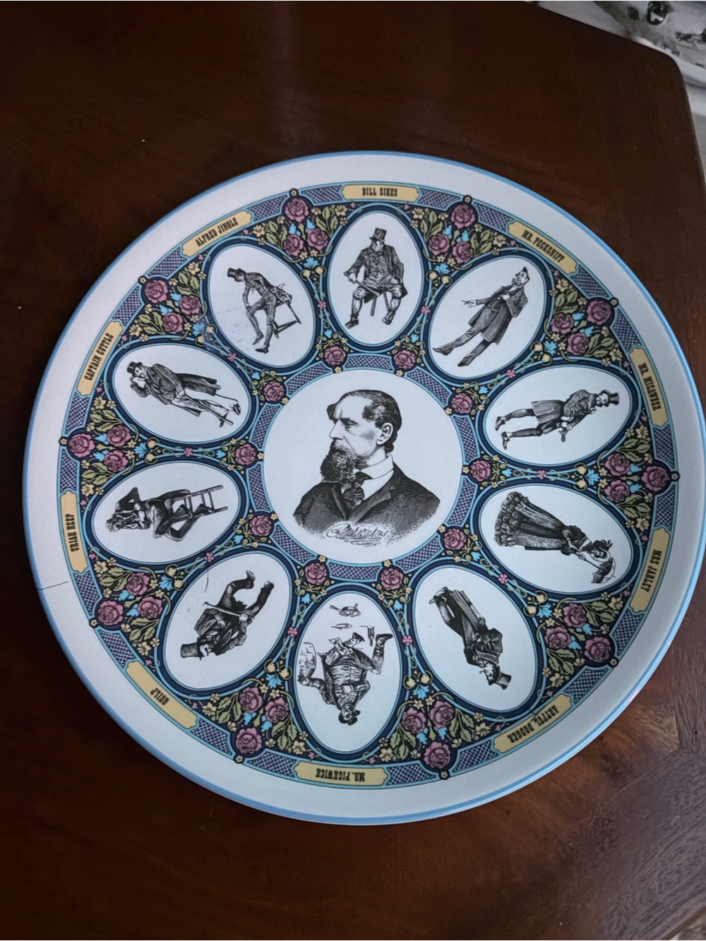 Wedgwood Dickens Characters Collector Plate with original box